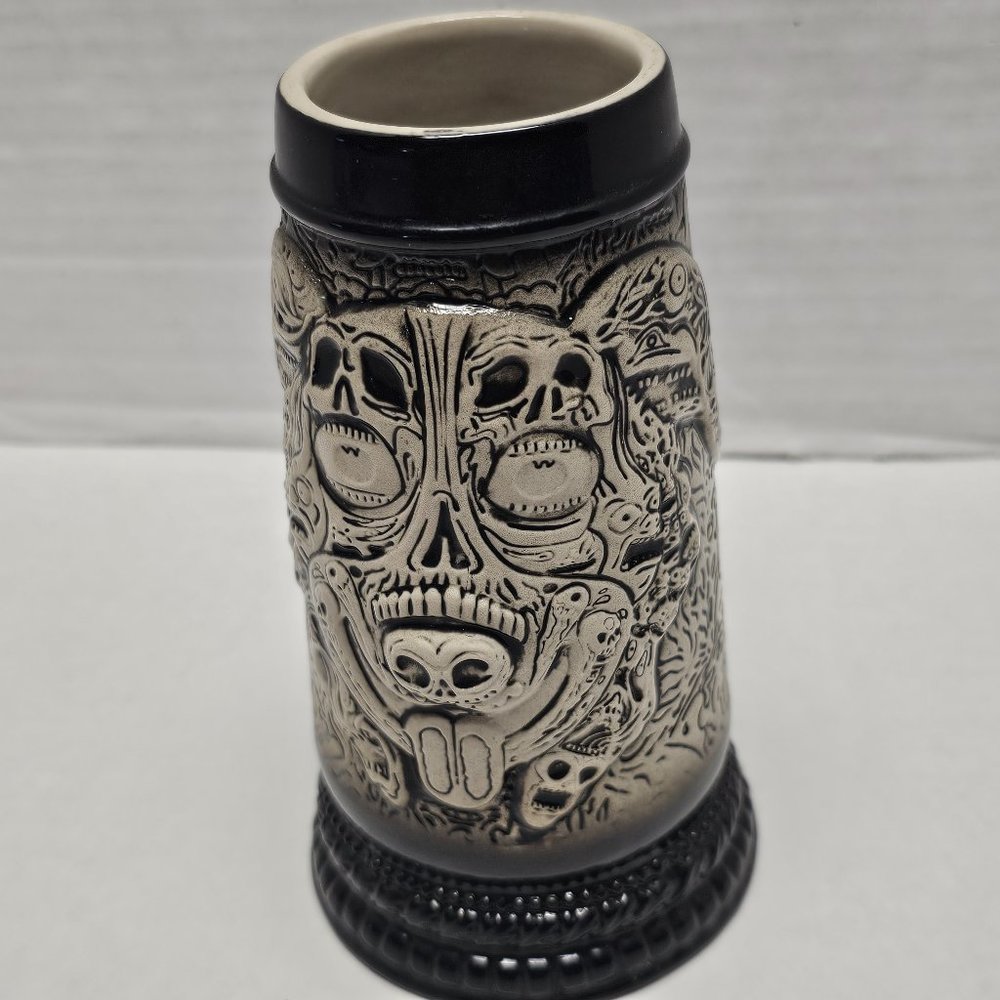 Mr Pickles Beer Stein mug cup Adult Swim Skull Dog Rick & Morty Comic Con RARE